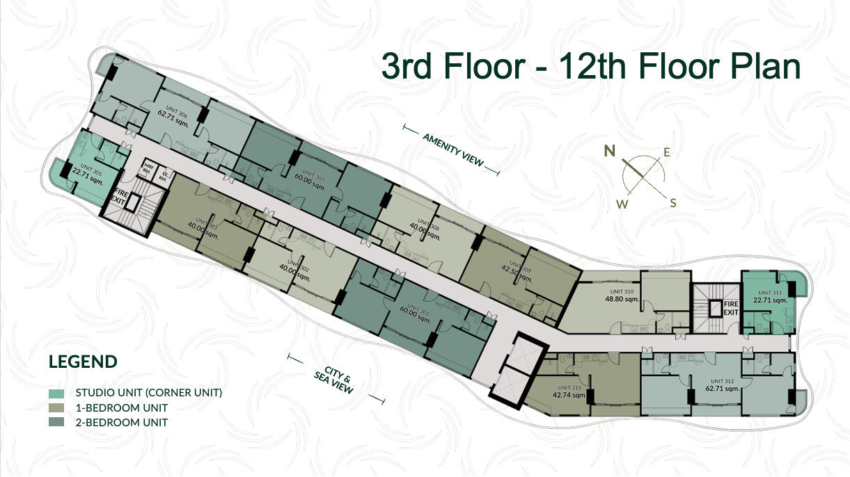 3rd Floor to 12th Floor