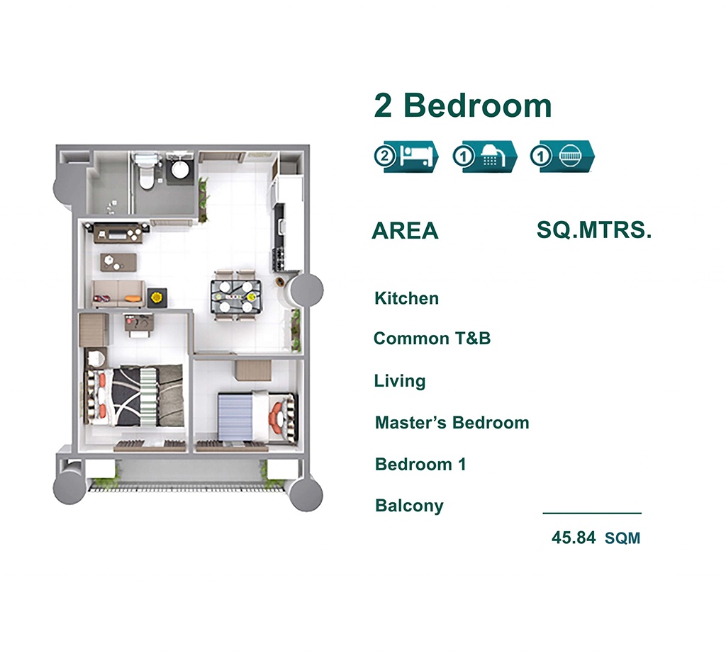 Two Bedroom